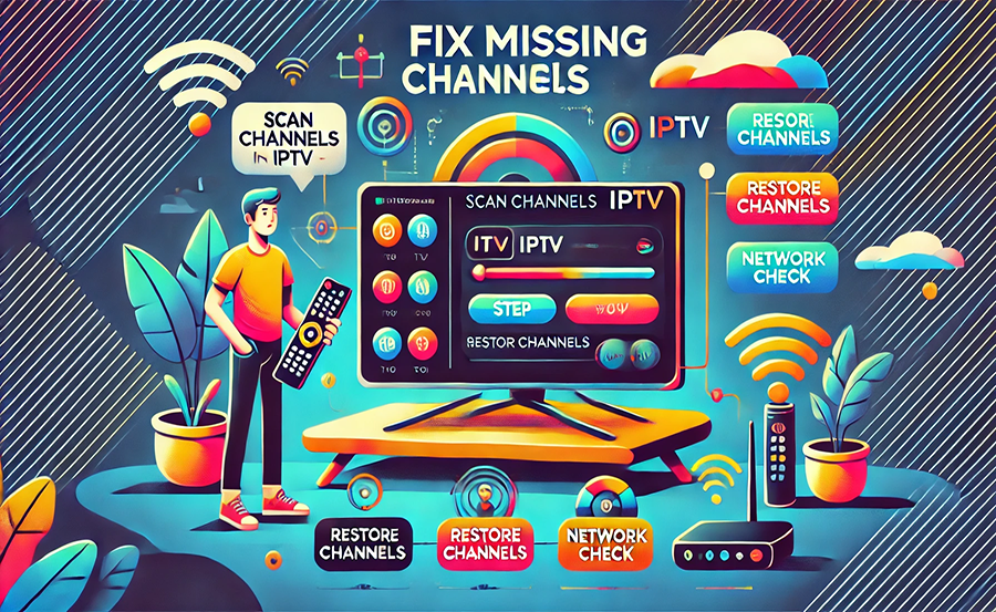 Reliable Internet Solutions for Continuous IPTV Streaming